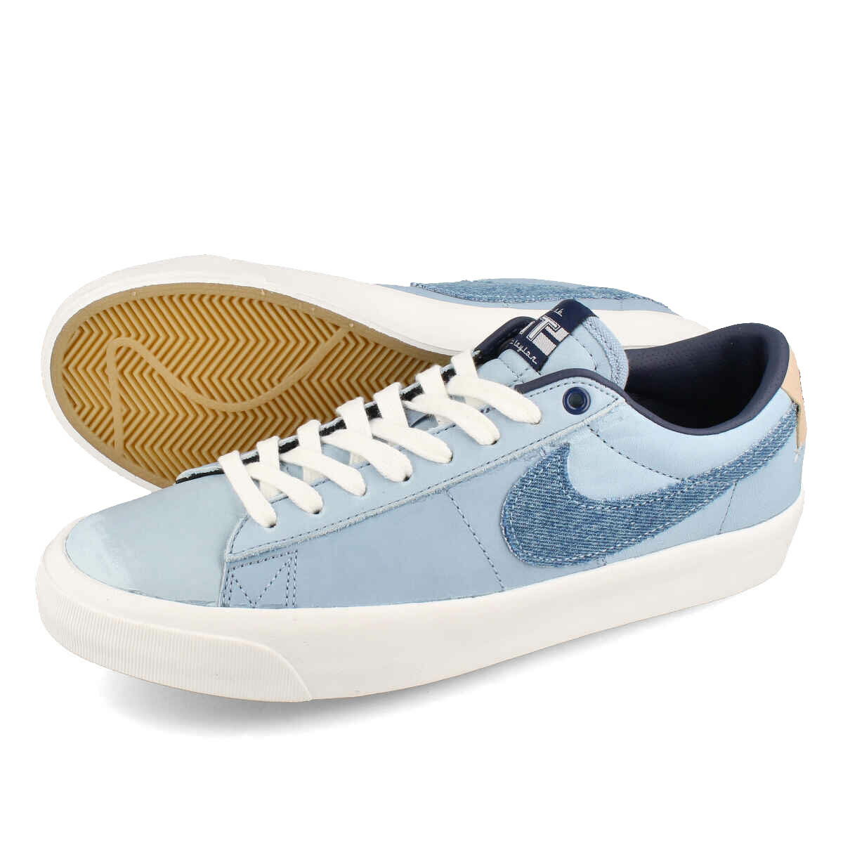 15時迄のご注文で即日発送可 NIKE SB BLAZER ZOOM LOW PRO GT PRM ナイキ SB ブレザー ズーム ロー プロ GT プレミアム SUMMIT WHITE/MIDNIGHT NAVY DM8890-100