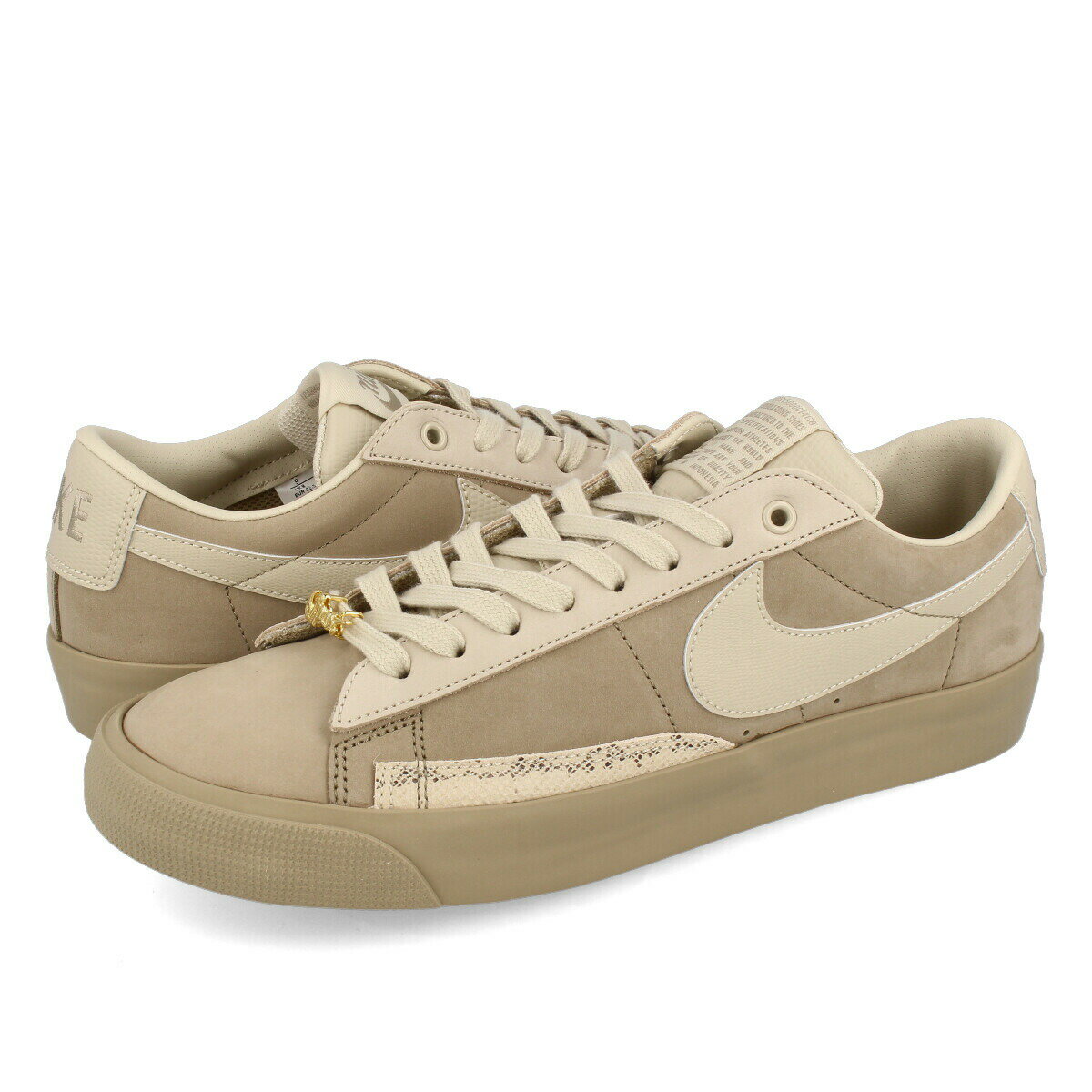 15時迄のご注文で即日発送可 NIKE SB ZOOM BLAZER LOW QS  ナイキ SB ズーム ブレーザー ロー QS KHAKI/RATTAN dn3754-200