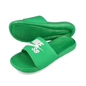 NIKE SB VICTORI ONE SLIDE ナイキ エスビー ビクトリー ワン スライド LUCKY GREEN/WHITE dr2018-300