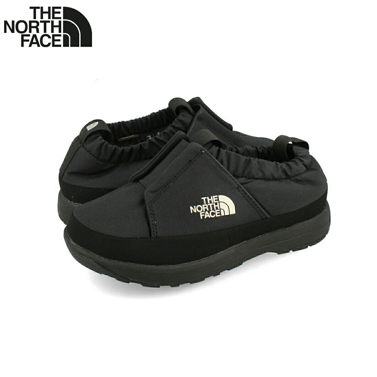 15時迄のご注文で即日発送可  THE NORTH FACE K HUMPBACK WP MOC ザ ノース フェイス キッズ ハンプバック モック キッズ ジュニア シューズ アウトドア 防水性 撥水 軽量 BLACK ブラック 黒 NF52177 KK