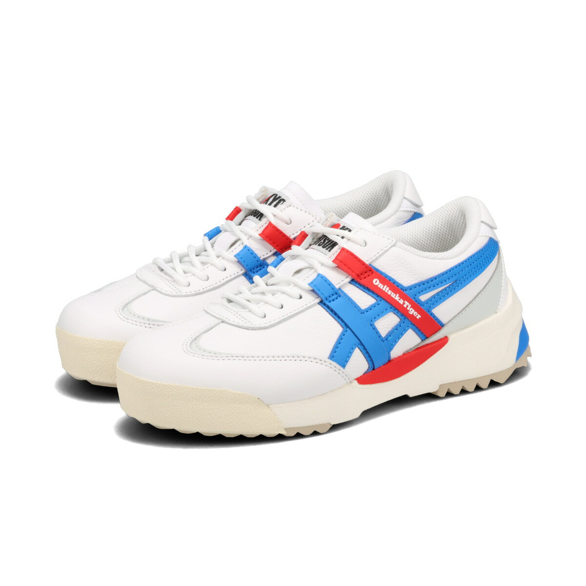 15Τʸ¨ȯ Onitsuka Tiger DELEGATION EX ˥ĥ  ǥ쥲 EX WHITE/ELECTRIC BLUE 1183a559-101