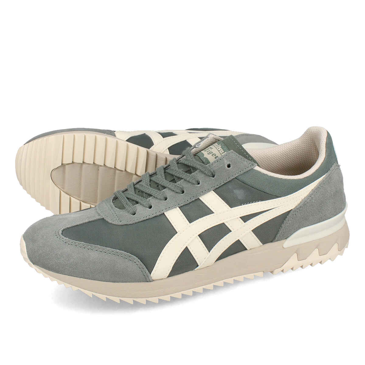 15時迄のご注文で即日発送可 Onitsuka Tiger CALIFORNIA 78 EX オニツカタイガー カリフォルニア 78 EX メンズ レディース スニーカー ローカット MONUMENT BLUE/CREAM グリーン 1183A355-405