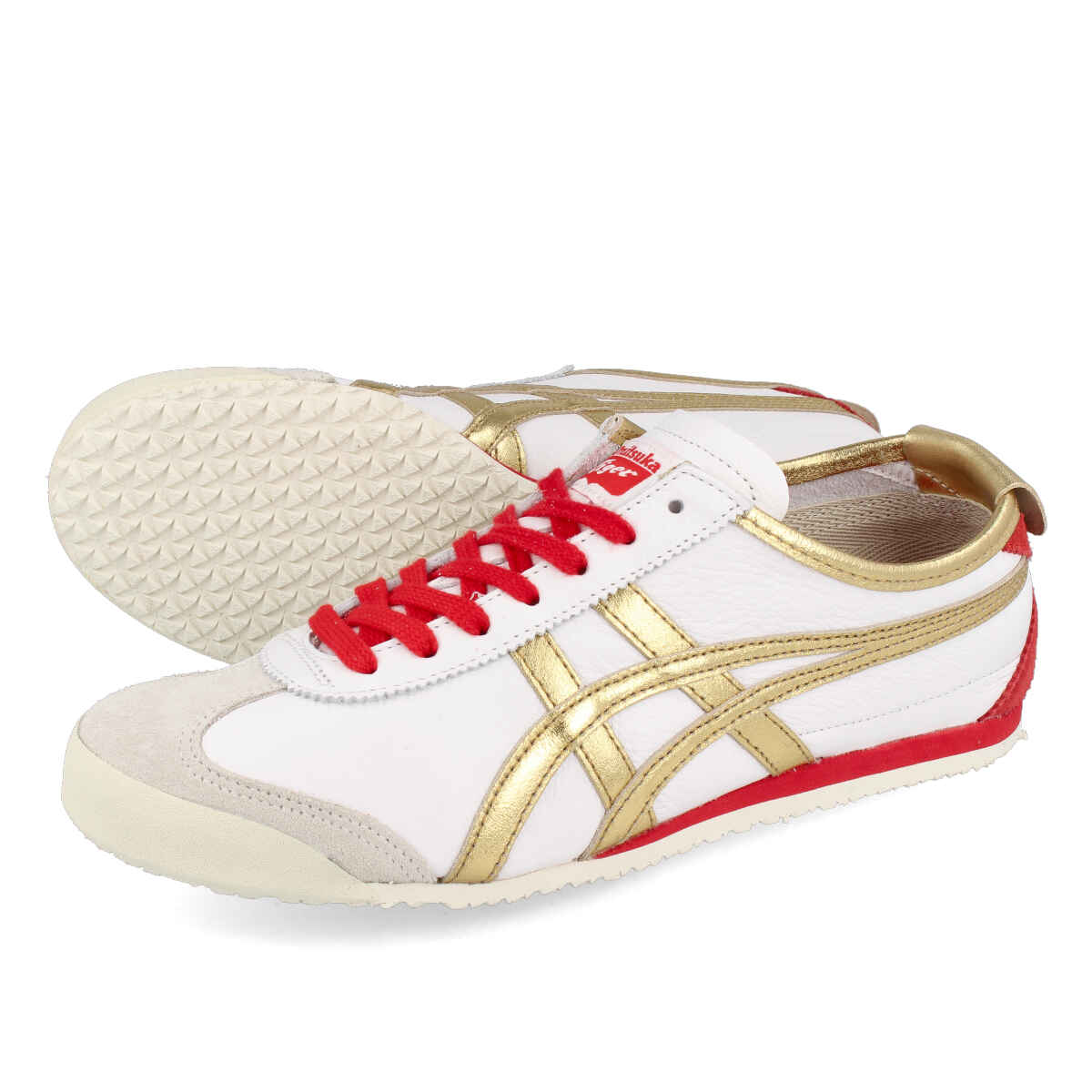 15Τʸ¨ȯ Onitsuka Tiger MEXICO 66 ˥ĥ ᥭ 66 WHITE/PURE GOLD 1183a788-102