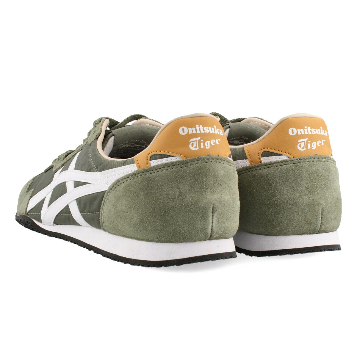 15時迄のご注文で即日発送可 Onitsuka Tiger SERRANO オニツカタイガー セラーノ メンズ レディース ローカット BURNT OLIVE/WHITE ブラウン 1183b400-304 3