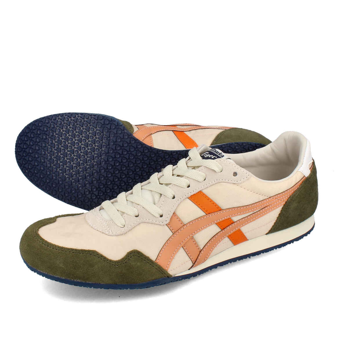 Onitsuka Tiger SERRANO オニツカタイガー セラーノ メンズ レディース スニーカー ローカット COZY PINK/MIKAN ORANGE ピンク 1183B400-705のサムネイル