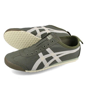 15Τʸ¨ȯ Onitsuka Tiger MEXICO 66 SLIP-ON ˥ĥ ᥭ 66 åݥ  ǥ å MANTLE GREEN/BIRCH ꡼ 1183b603-301