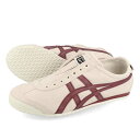 15܂ł̂ő Onitsuka Tiger MEXICO 66 SLIP-ON IjcJ^CK[ LVR 66 Xb| Y fB[X [Jbg BIRCH/DARK CHERRY zCg 1183b782-201