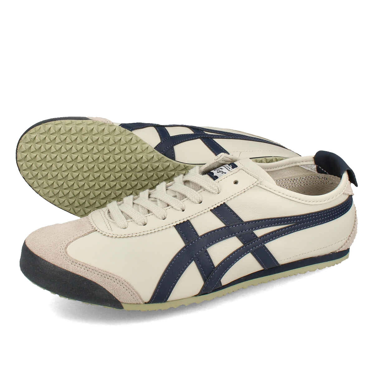 Onitsuka Tiger MEXICO 66 オニツカタイガー メキシコ 66 メンズ レディース スニーカー ローカット BIRCH/PEACOAT ベージュ 1183C102-200のサムネイル