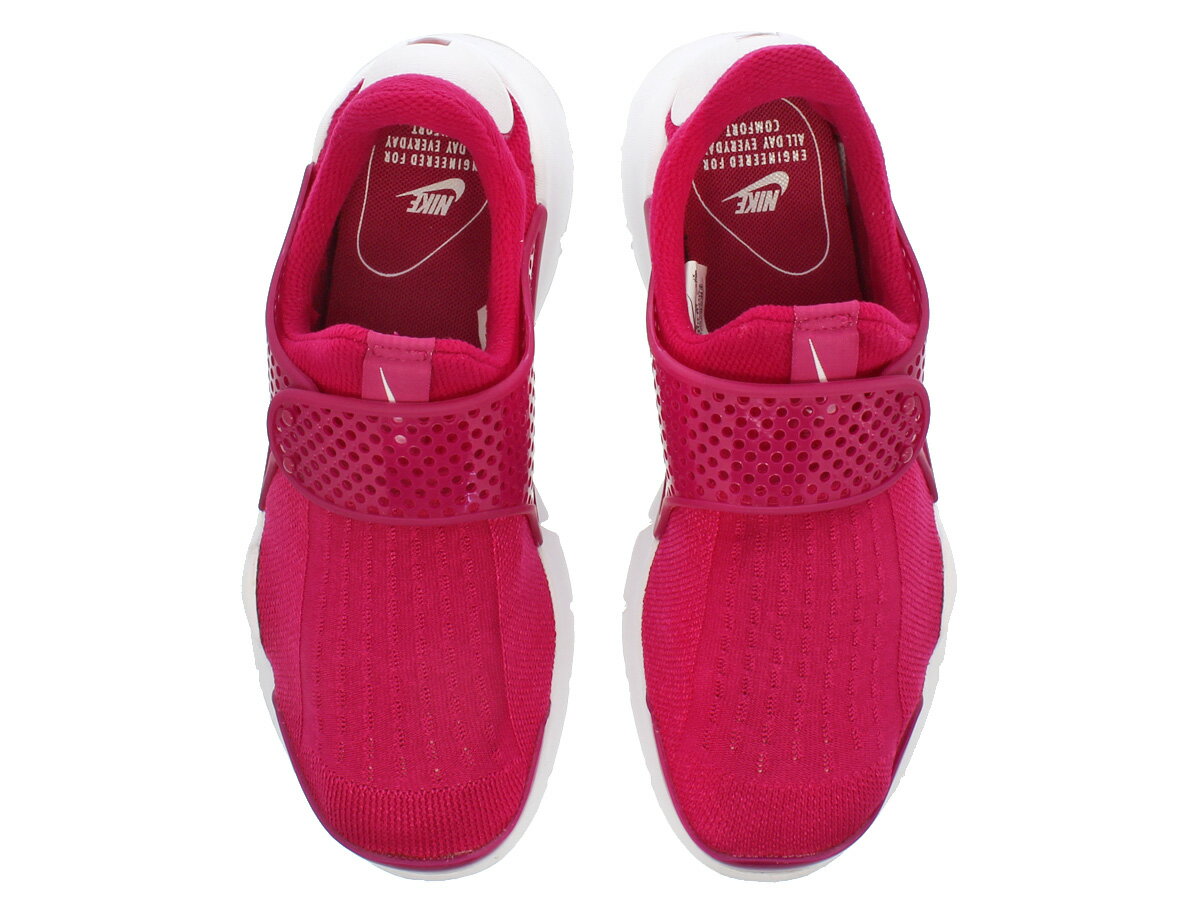 15時迄のご注文で即日発送可 NIKE WMNS SOCK DART ナイキ ウィメンズ ソックダート FUCHSIA/WHITE 848475-601-l 2