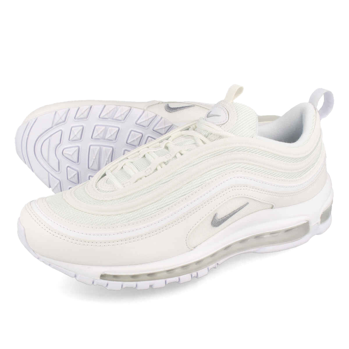 15時迄のご注文で即日発送可 NIKE AIR MAX 97 ナイキ エア マックス 97 メンズ レディース スニーカー ローカット WHITE/WHITE/WHITE ホワイト 白 定番モデル 921826-101