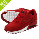 【キッズ サイズ】【16cm-22cm】 NIKE AIR MAX 90 LEATHER PS ナイキ エア マックス 90 レザー PS GYM RED/BLACK/WHITE