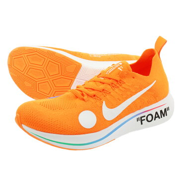 【毎日がお得！値下げプライス】NIKE ZOOM FLY MERCURIAL FLYKNIT 【OFF-WHITE】 ナイキ ズーム フライ マーキュリアル フライニット オフ ホワイト TOTAL ORANGE/WHITE/VOLT ao2115-800