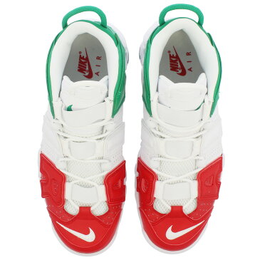 NIKE AIR MORE UPTEMPO 96 ITALY QS ナイキ モア アップ テンポ 96 イタリア QS UNIVERSITY RED/WHITE/LUCID GREEN av3811-600