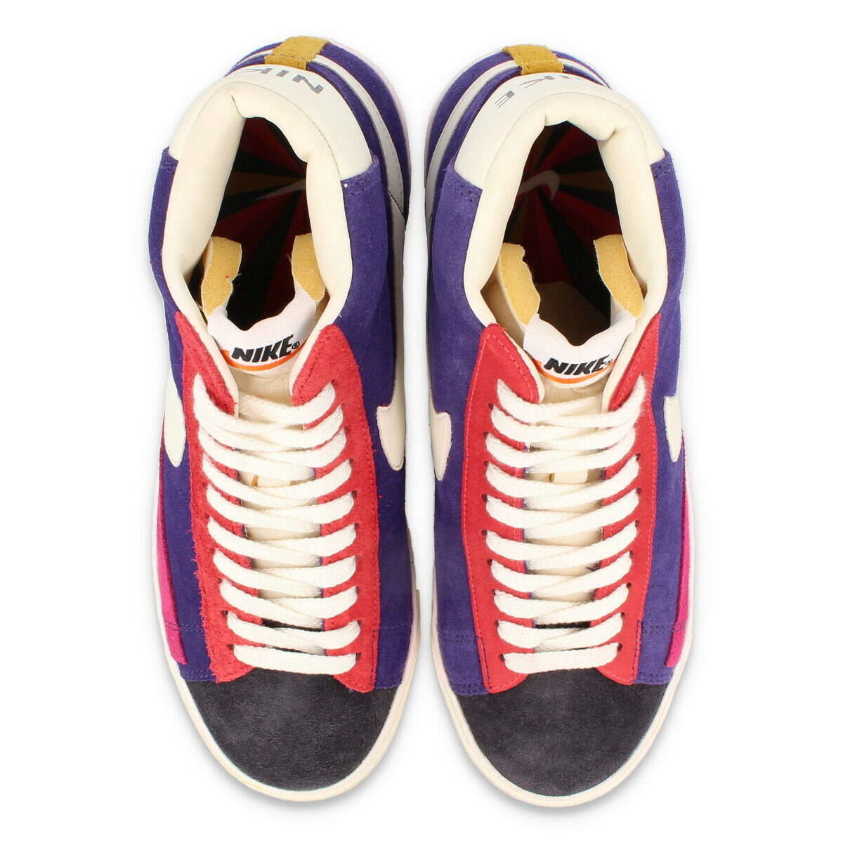 【ビッグ・スモールサイズ】 NIKE BLAZER HIGH SUEDE VNTG QS ナイキ ブレザー ハイ スウェード ヴィンテージ QS GRIDIRON/SAIL/BLACK 508220-010