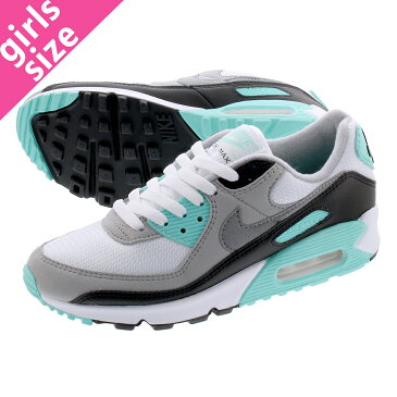 NIKE WMNS AIR MAX 90 【30TH ANNIVERSARY】 ナイキ ウィメンズ エア マックス 90 WHITE/PARTICLE GREY/HYPER TURQUOISE cd0490-104