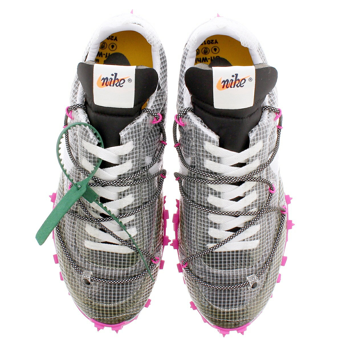 NIKE WMNS WAFFLE RACER 【OFF-WHITE】 ナイキ ウィメンズ ワッフル レーサー BLACK/LASER FUCHSIA/WHITE cd8180-001