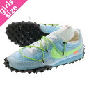 15̂ő NIKE WMNS WAFFLE RACER yOFF-WHITEz iCL EBY bt [T[ VIVID SKY/BLACK/ELECTRIC GREEN cd8180-400