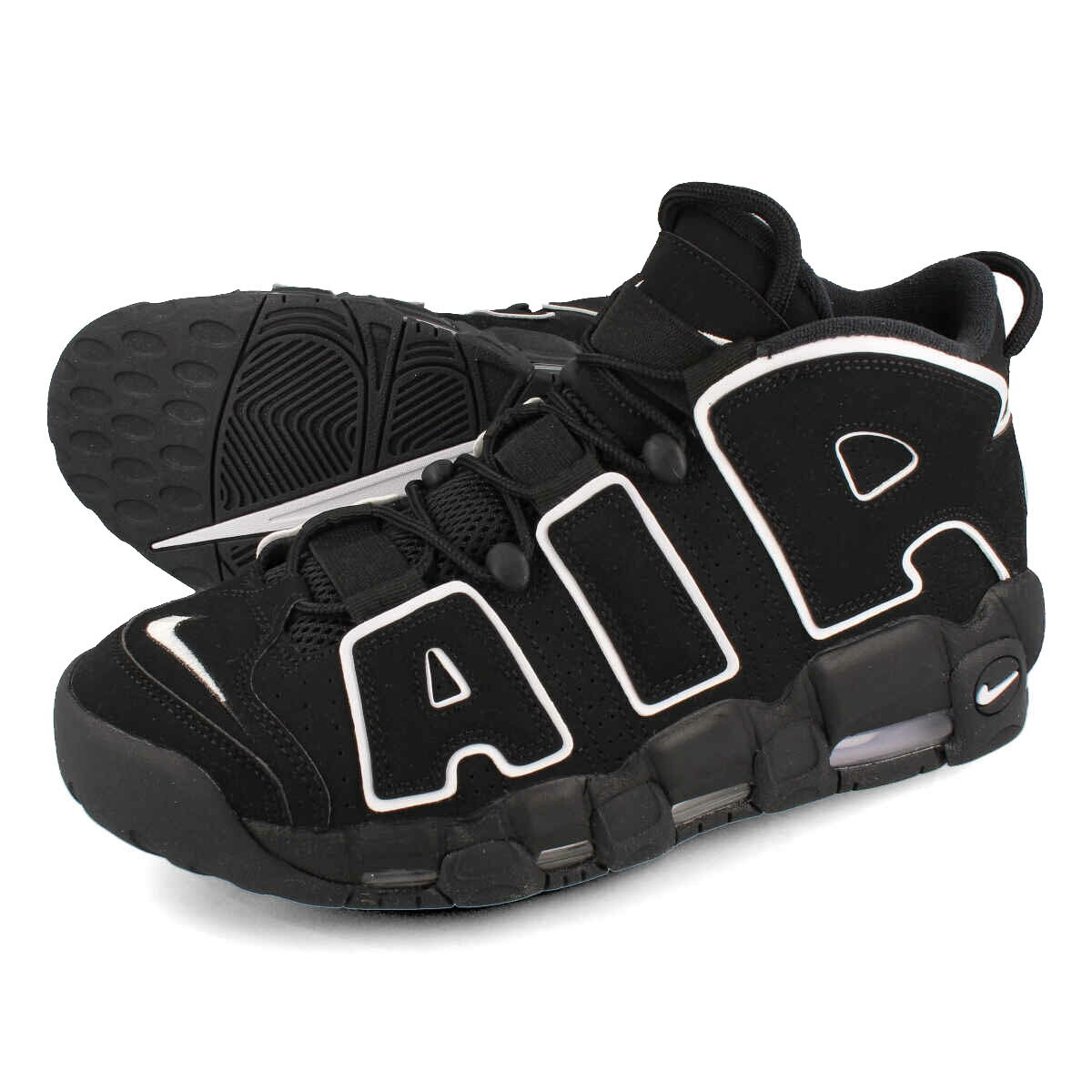 NIKE AIR MORE UPTEMPO ナイキ エア モア アップ テンポ BLACK/WHITE/BLACK 414962-002 【2020年復刻モデル】