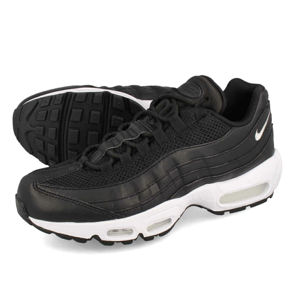 15時迄のご注文で即日発送可 NIKE WMNS AIR MAX 95 ナイキ ウィメンズ エア マックス 95 BLACK/WHITE/BLACK ナイキスニーカー レディース メンズ スニーカー ブラック ホワイト 黒 白 定番モデル DH8015-001