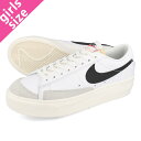 15̂ő NIKE WMNS BLAZER LOW PLATFORM iCL EBY u[U[ [ vbgtH[ WHITE/BLACK/SAIL/WHITE dj0292-101