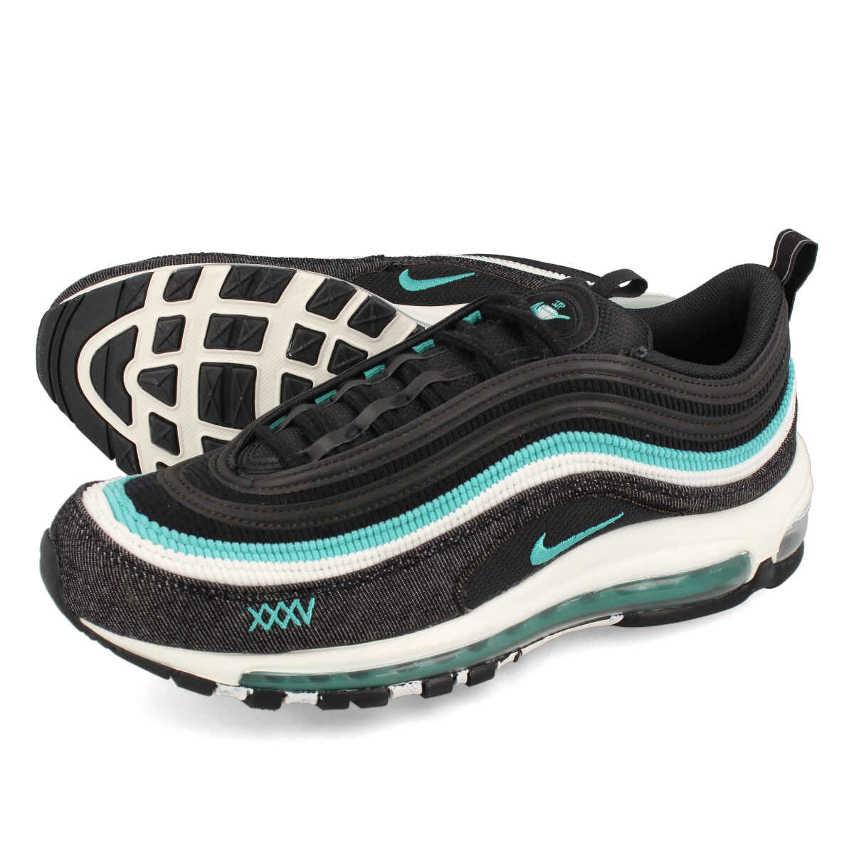 15時迄のご注文で即日発送可 NIKE AIR MAX 97 SE ナイキ エア マックス 97 SE BLACK/SPORT TURQUOISE/SUMMIT WHITE dn1893-001