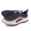 15܂ł̂ő NIKE AIR MAX 97 iCL GA }bNX 97 Y Xj[J[ [Jbg MIDNIGHT NAVY/OBSIDIAN/PHOTO DUST/TRACK RED lCr[ 921826-405