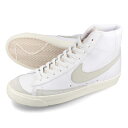 15時迄のご注文で即日発送可 NIKE BLAZER MID 77 VINTAGE ナイキ ブレーザー ミッド 77 ビンテージ メンズ ミッドカット WHITE/SAIL/LIGHT BONE ホワイト bq6806-106