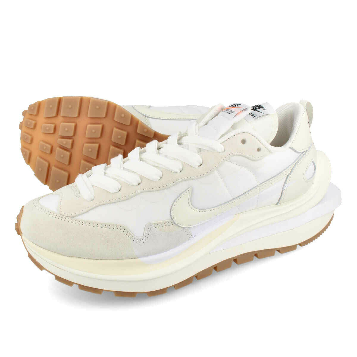 15時迄のご注文で即日発送可 NIKE VAPORWAFFLE 【SACAI】 ナイキ ヴェイパーワッフル サカイ WHITE/SAIL/SAIL dd1875-100