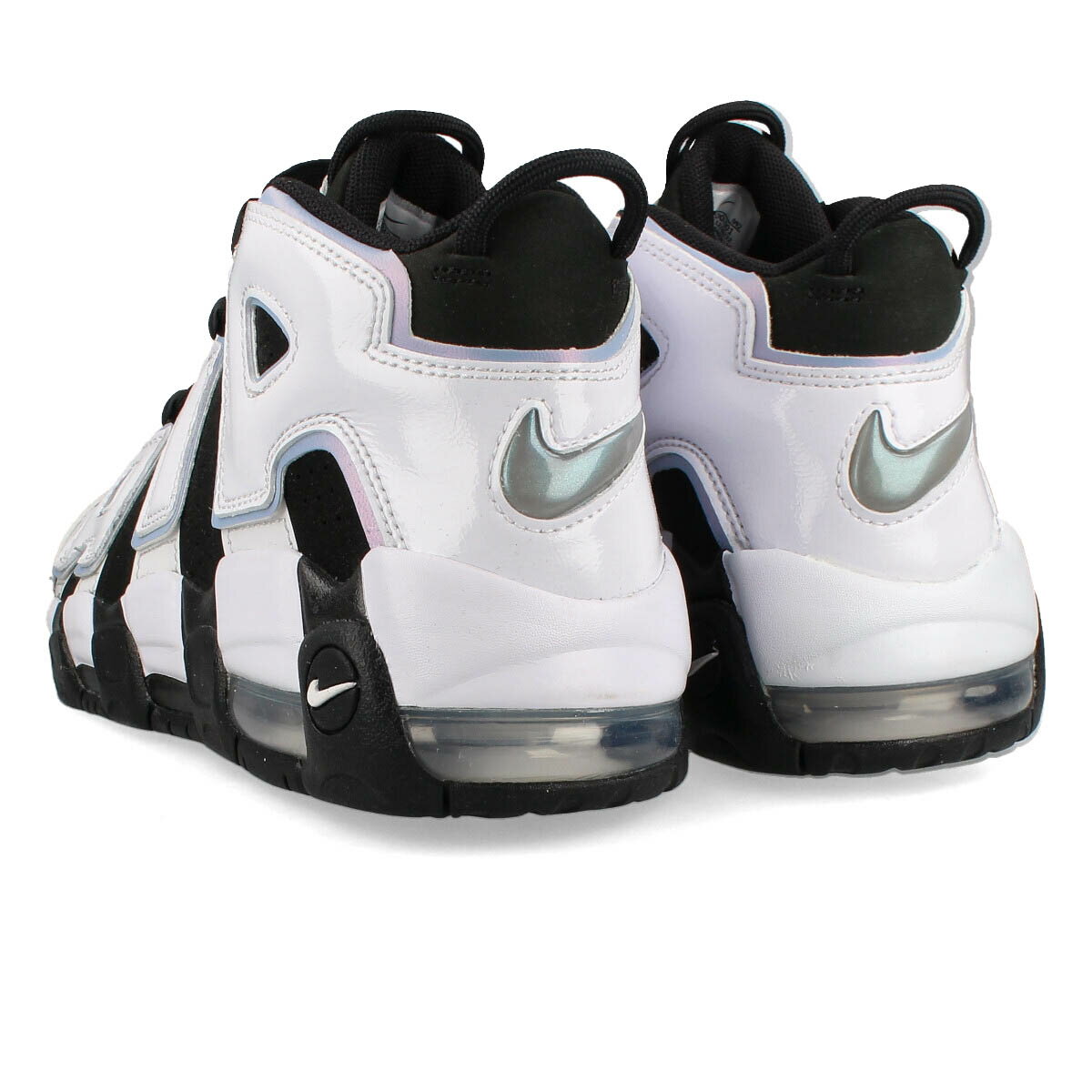 15時迄のご注文で即日発送可 NIKE AIR MORE UPTEMPO GS ナイキ エア モアアップ テンポ GS メンズ ミドルカット BLACK/WHITE/MULTI/COLOR/COBALT BLISS ブラック ホワイト ブルー DQ6200-001 3