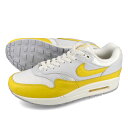 15̂ő NIKE WMNS AIR MAX 1 iCL EBY GA }bNX 1 Y [Jbg PHOTON DUST/TOUR YELLOW CG[ dx2954-001