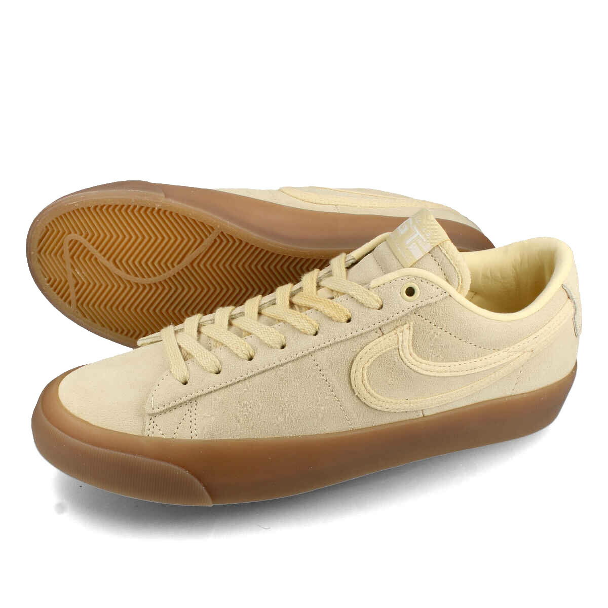 15Τʸ¨ȯ NIKE SB BLAZER LOW PRO GT PRM ʥ SB ֥쥶   ץ GT ץߥ  å PALE VANILLA/PALE VANILLA/SUMMIT WHITE/PALE VANILLA ֥饦 fn7404-200