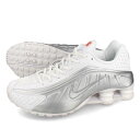 15̂ő NIKE WMNS SHOX R4 iCL EBY VbNX R4 Y fB[X Xj[J[ [Jbg WHITE/WHITE/METALLIC SILVER zCg AR3565-101