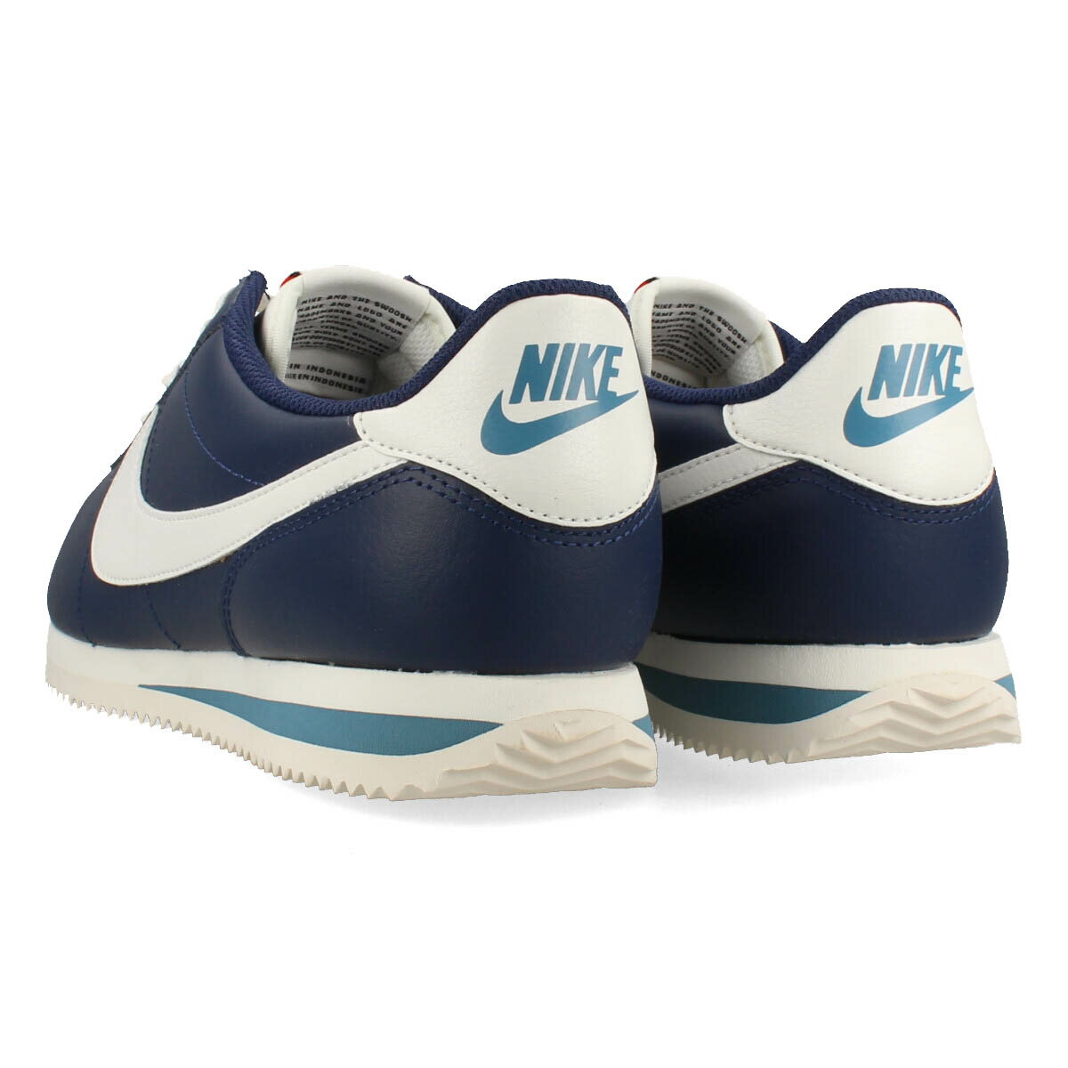 15時迄のご注文で即日発送可 NIKE CORTEZ ナイキ コルテッツ メンズ レディース スニーカー ローカット MIDNIGHT NAVY/SAIL/NOISE AQUA/SAIL ネイビー DM4044-400 3