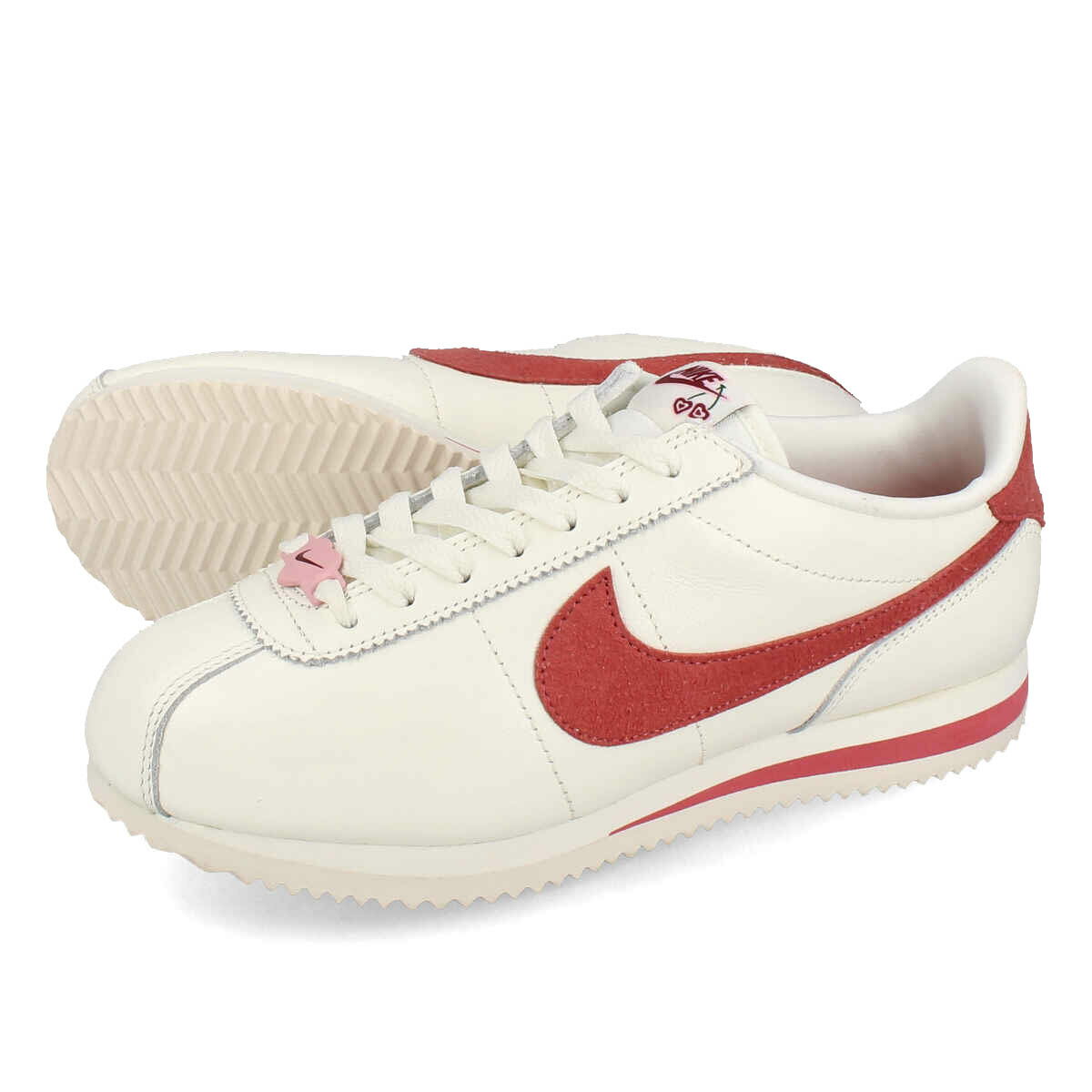 15時迄のご注文で即日発送可 NIKE WMNS CORTEZ SE 【VALENTINE 039 S DAY】 ナイキ ウィメンズ コルテッツ SE レディース スニーカー ローカット SAIL/ADOBE/MED SOFT PINK/TEAM RED ホワイト FZ5167-133