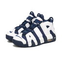 NIKE AIR MORE UPTEMPO GS ナイキ エア モアアップ テンポ GS レディース スニーカー ミッドカット WHITE/MIDNIGHT NAVY/METALLIC GOLD ホワイト FV5371-100(4)
