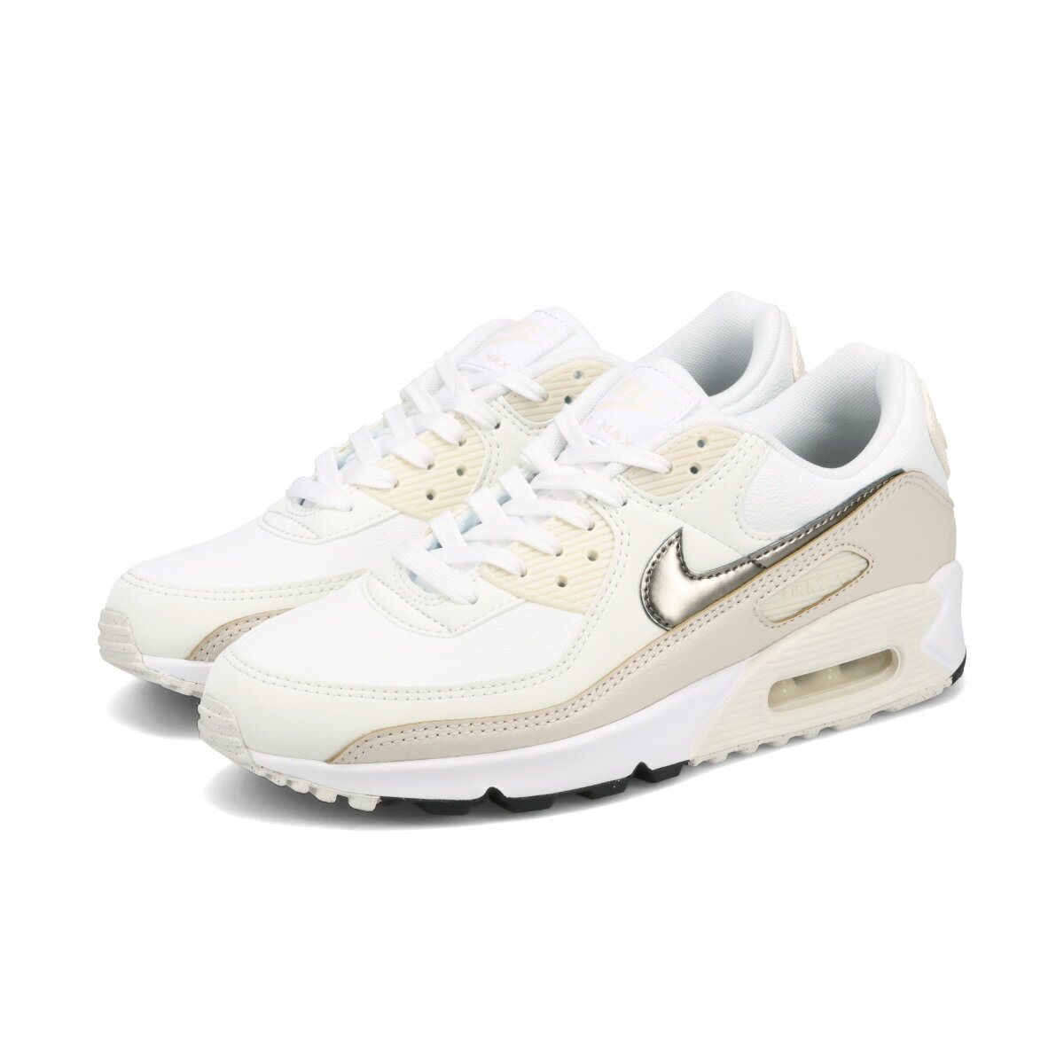楽天LOWTEX PLUSNIKE WMNS AIR MAX 90 ナイキ ウィメンズ エア マックス メンズ レディース スニーカー ローカット WHITE/LIGHT OREWOOD BROWN/SUMMIT WHITE/FLAT PEWTER ホワイト HM8128-101