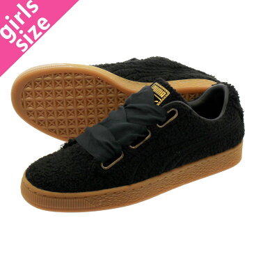 PUMA BASKET HEART TEDDY WMNS プーマ バスケット ハート テディ ウィメンズ PUMA BLACK/PUMA BLACK 367030-02