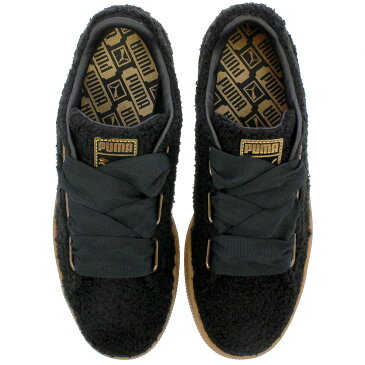 PUMA BASKET HEART TEDDY WMNS プーマ バスケット ハート テディ ウィメンズ PUMA BLACK/PUMA BLACK 367030-02