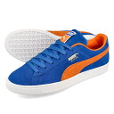 PUMA SUEDE TEAMS NEW YORK KNICKS ס  ॹ ROYAL/VIBRANT ORANGE 380168-01