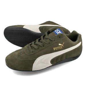 15時までのご注文で即日発送 PUMA SPEED CAT OG + SPARCO プーマ スピードキャット OG + SPARCO メンズ ローカット FOREST NIGHT/PUMA WHITE グリーン 307171-04