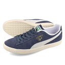  15時迄のご注文で即日発送可 PUMA CLYDE OG プーマ クライド OG メンズ レディース ローカット PARISIAN NIGHT/WHITE/PRISTINE ネイビー 391962-01