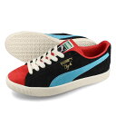  15時迄のご注文で即日発送可 PUMA CLYDE OG プーマ クライド OG メンズ レディース ローカット BLACK/FOR ALL TIME RED ブラック 391962-04