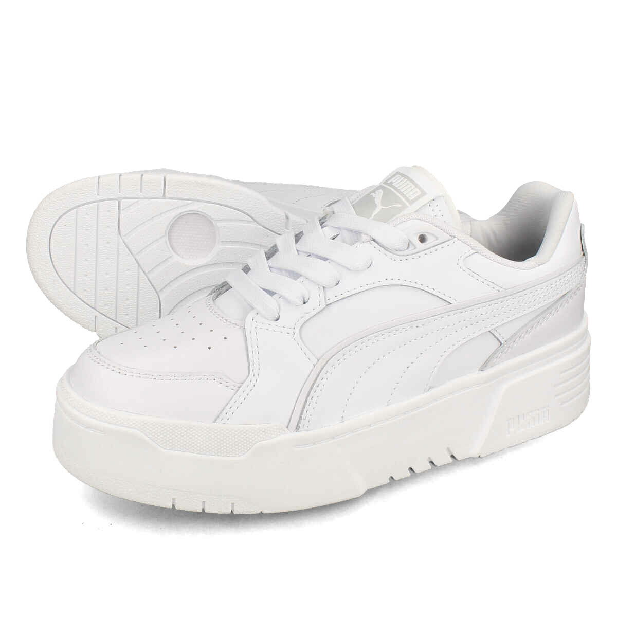 15時迄のご注文で即日発送可 PUMA CA FLYZ WMNS プーマ CA FLYZ ウィメンズ レディース スニーカー ローカット WHITE ホワイト 395246-04