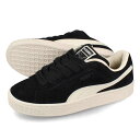 15時迄のご注文で即日発送可 PUMA SUEDE XL PLEASURES プーマ スウェード XL プレジャーズ メンズ スニーカー ローカット BLACK/FROSTED IVORY ブラック 396057-01