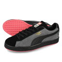 15̂ő PUMA SUEDE STAPLE v[} XEF[h XeCv Y Xj[J[ [Jbg BLACK/SHADOW GRAY ubN 396253-01