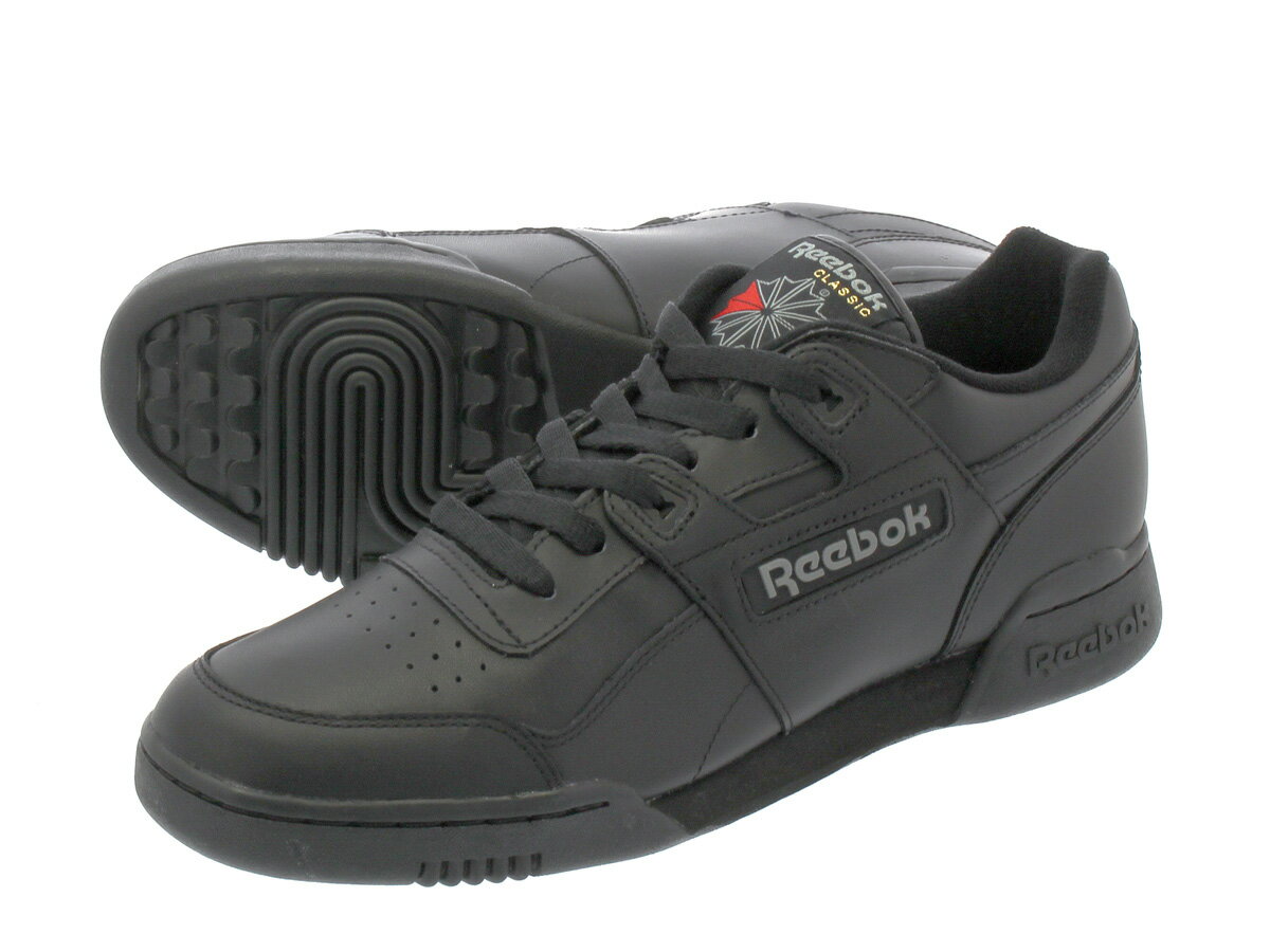 【プライスダウン】 15時迄のご注文で即日発送可 Reebok WORKOUT PLUS リーボック ワークアウト プラス BLACK/CHARCOAL 1