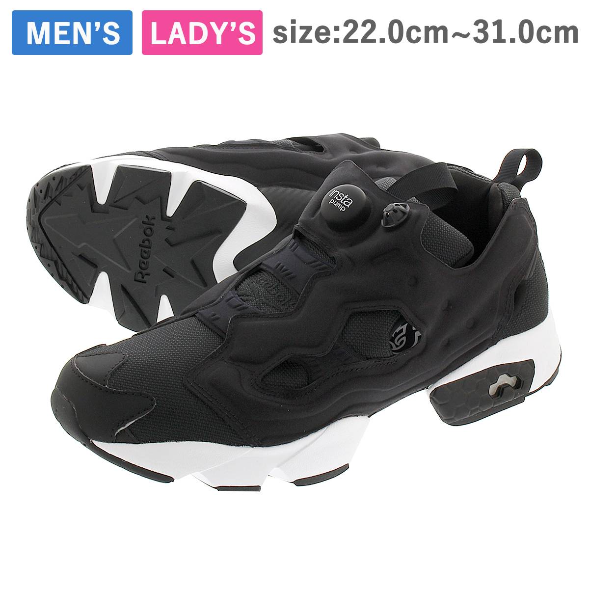 【プライスダウン】15時までのご注文で即日発送 Reebok INSTA PUMP FURY OG リーボック インスタ ポンプ フューリー OG BLACK/WHITE dv6985