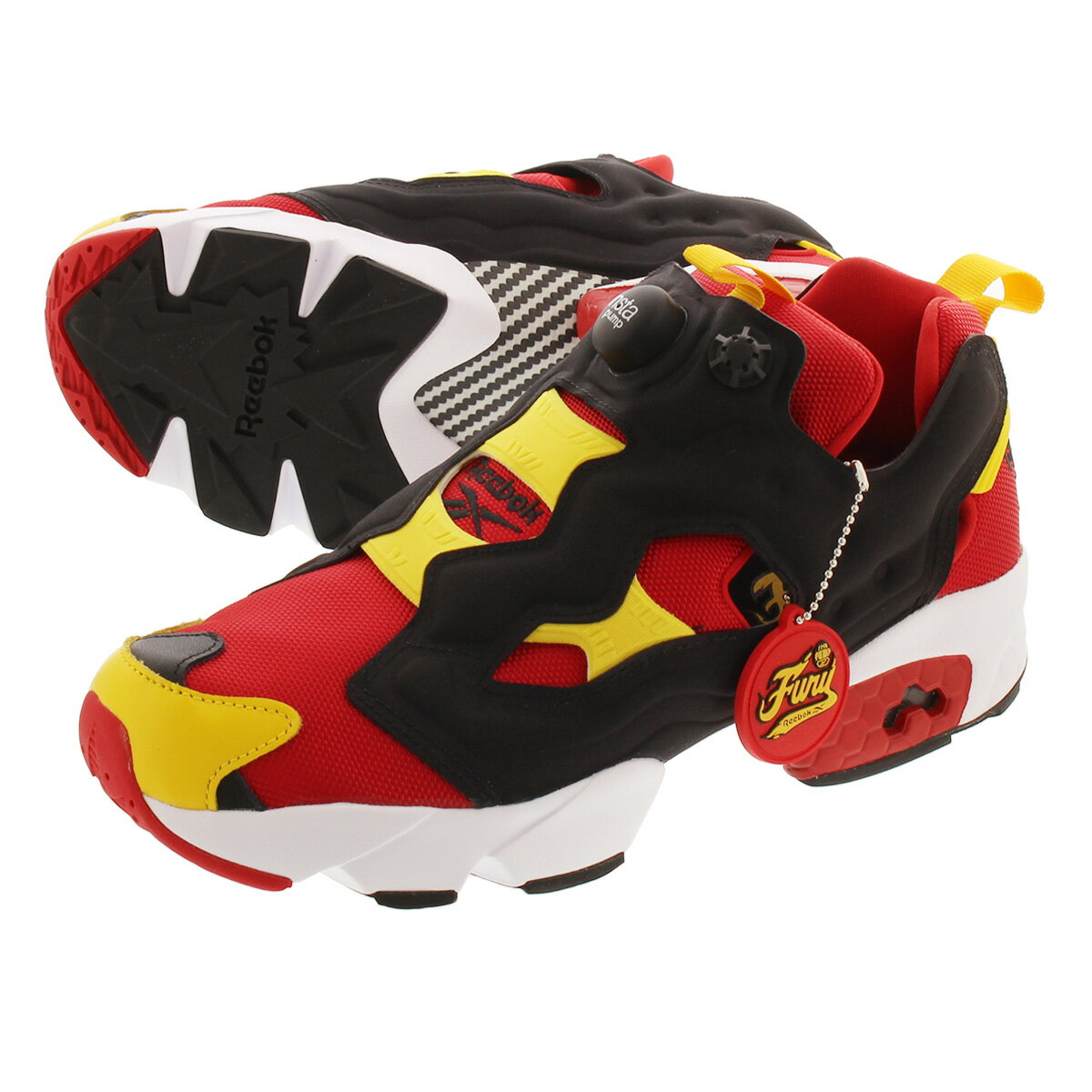 【プライスダウン】15時迄のご注文で即日発送可 Reebok INSTA PUMP FURY OG MU リーボック インスタ ポンプ フューリー OG MU SCARLET/BLACK/TOXIC YELLOW eh1788