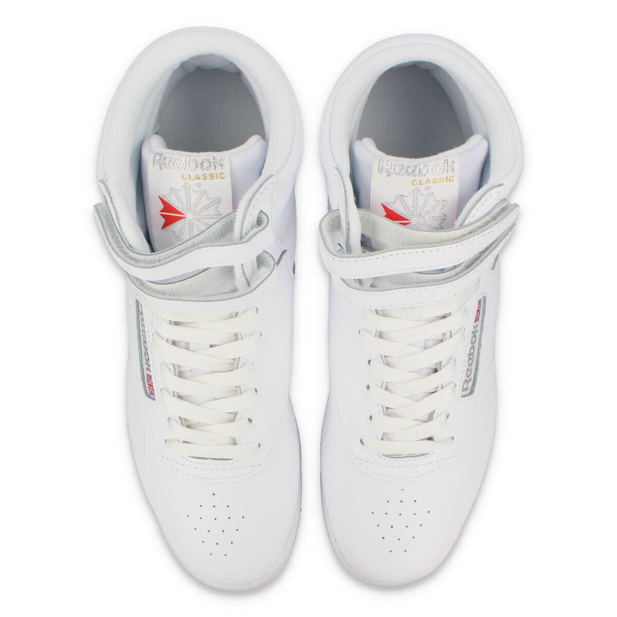 15時迄のご注文で即日発送可 Reebok FREE STYLE HI リーボック フリースタイル ハイ レディース ハイカット WHITE ホワイト 100000103 2