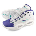 y}\SALEz 15̂ő Reebok QUESTION MID [{bN NGX` ~bh COLD GREY/BOLD PURPLE/CLASSIC TEAL GW8853